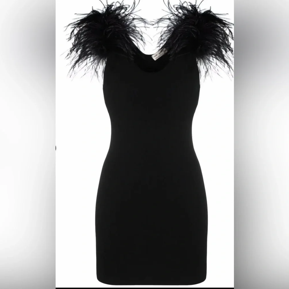 SAINT LAURENT
Wool Mini Dress - Picture 5 of 8